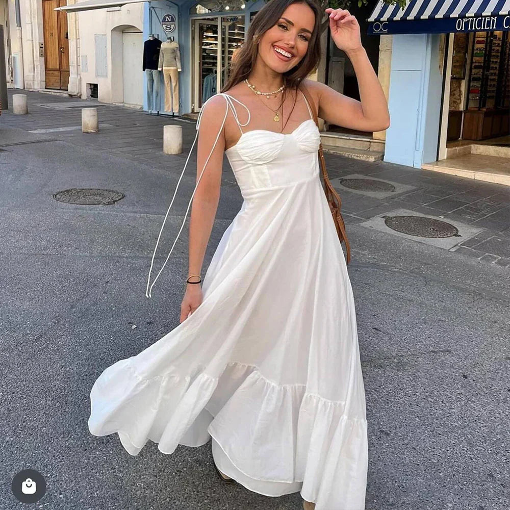 Vestido Longo de Alça